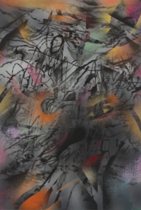 Julie Mehretu eye of Thoth